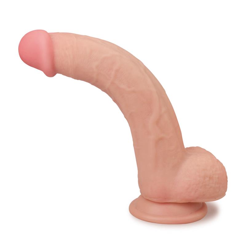 Dildo con Piel Retractil 9 Natural - Imagen 6