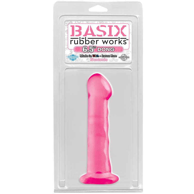 Dildo con Ventosa 16.51 cm Color Rosa - Imagen 2