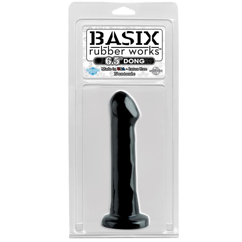 Dildo con Ventosa Color Negro 16.51 cm - Imagen 2