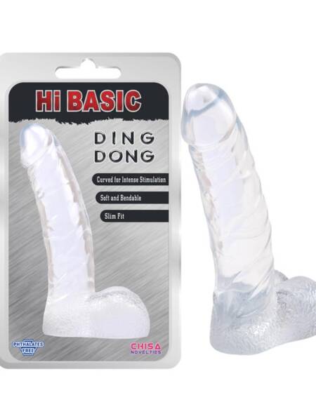 Dildo Ding Dong Transparente