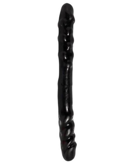 Dildo Doble 40,6 cm Negro