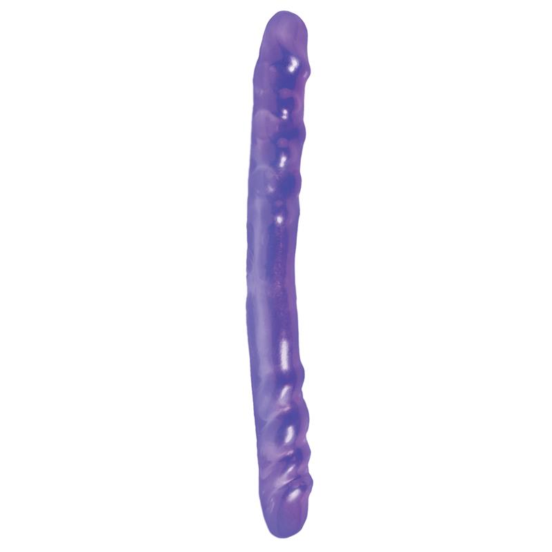Dildo Doble 40,6 cm Púrpura