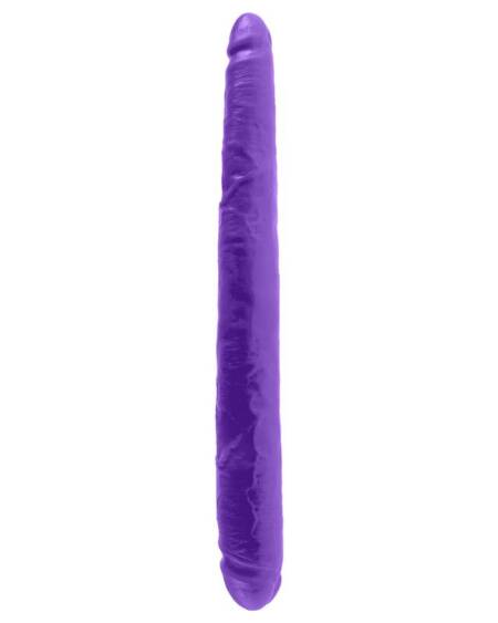 Dildo Doble 40,6 cm Púrpura