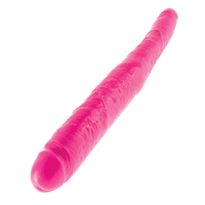 Dildo Doble 40,6 cm Rosa - Imagen 2