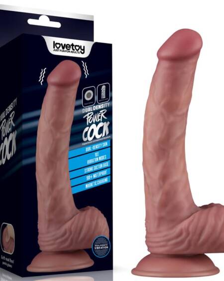 Dildo Dual Density con Vibración 9