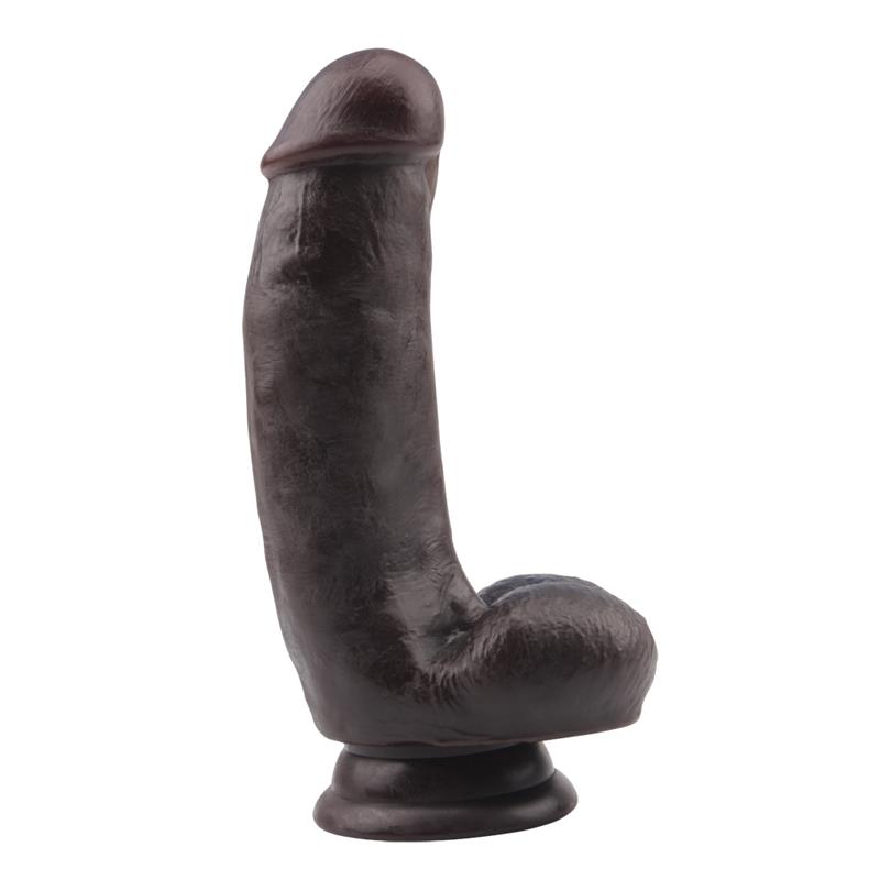 Dildo Dual Density Fashion Dude 17.2 x 4.1 cm Marron - Imagen 2