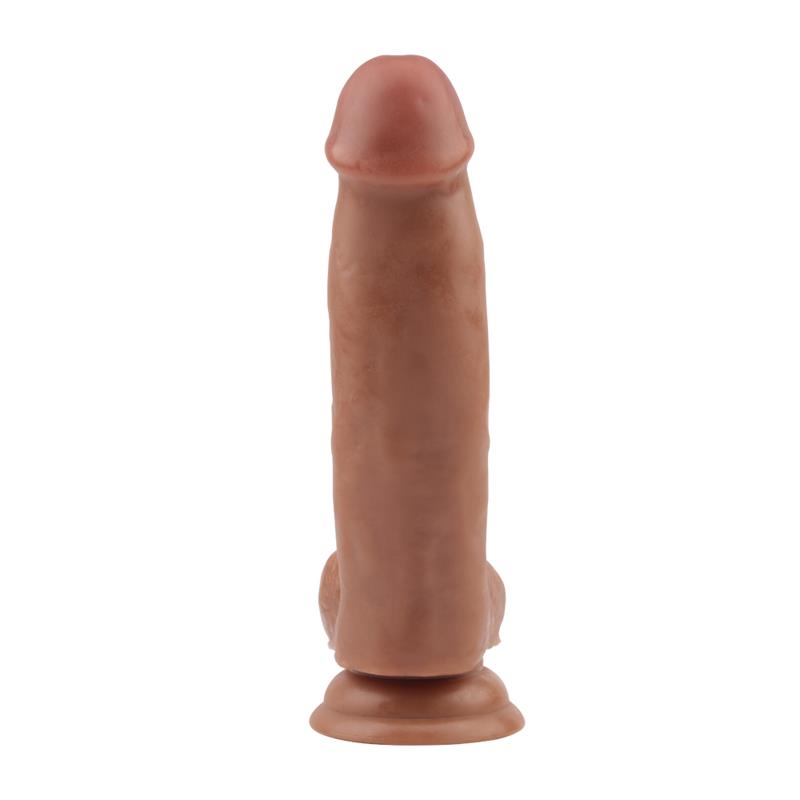 Dildo Dual Density Fashion Dude 17.8 x 4 cm Bronceado - Imagen 3