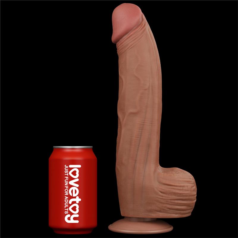 Dildo Dual Density Piel Deslizante Retractil 12 - Imagen 7