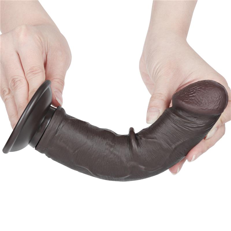 Dildo Dual Layer Piel Delizante Retractil 8 - Imagen 5