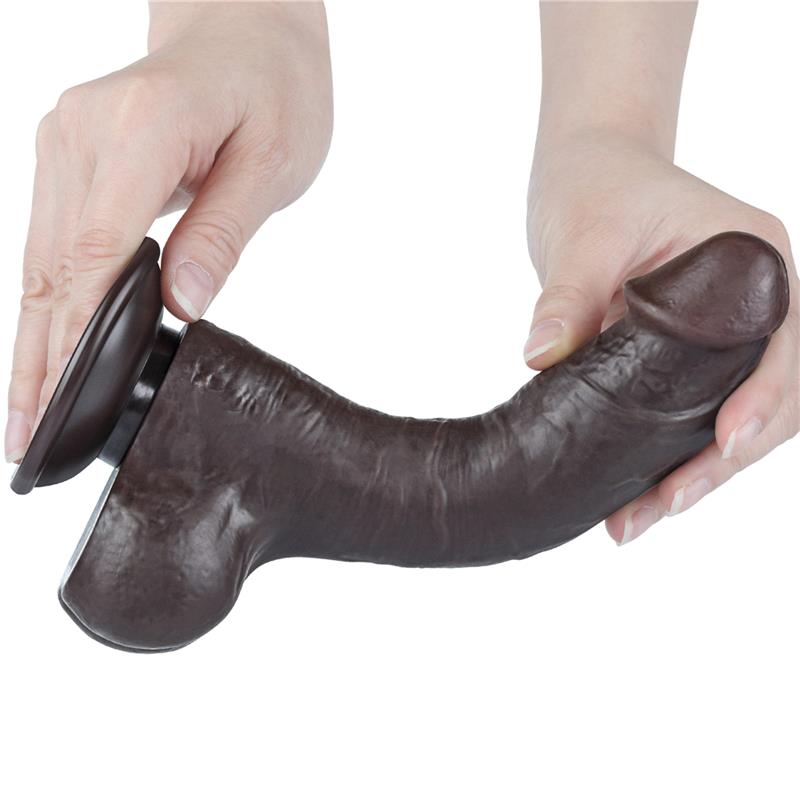 Dildo Dual Layer Piel Deslizante Retractil 8 - Imagen 5