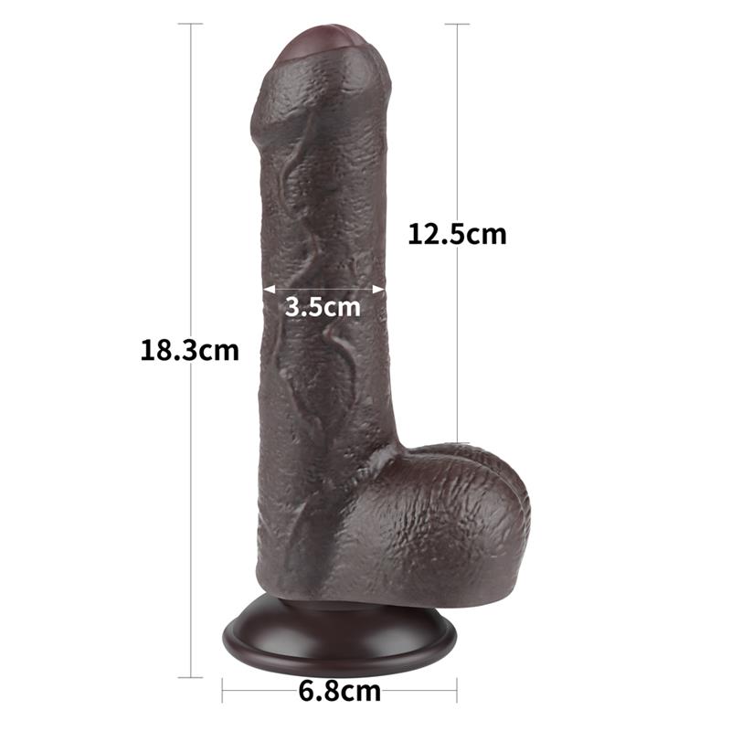 Dildo Dual Layer Piel Retractil 7 - Imagen 11