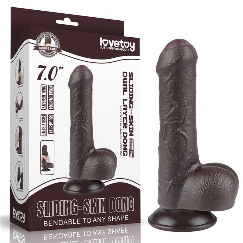 Dildo Dual Layer Piel Retractil 7 - Imagen 12