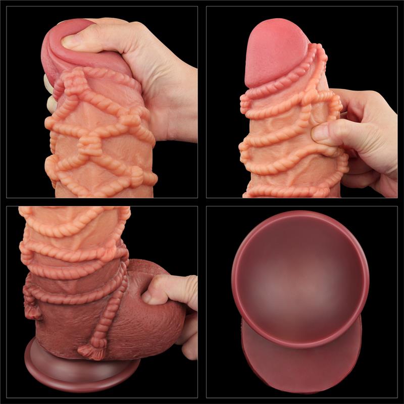 Dildo Dual Layer Tamaño King Nature 9.5 - Imagen 10