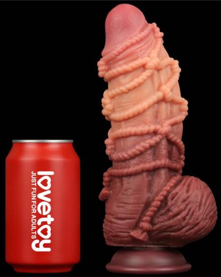 Dildo Dual Layer Tamaño King Nature 9.5