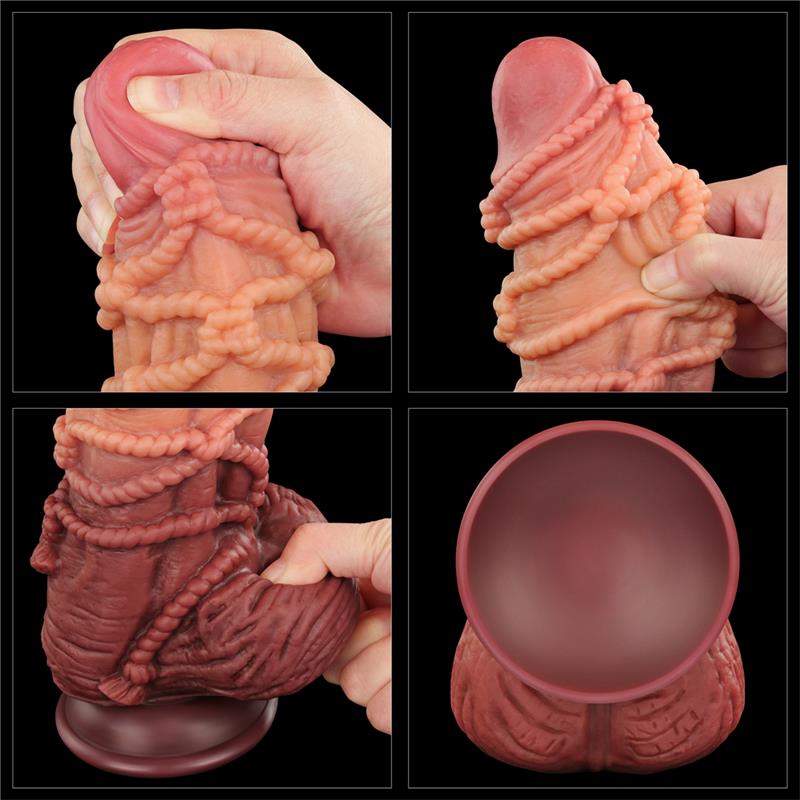 Dildo Dual Layer Tamaño King Nature 9.5 - Imagen 10