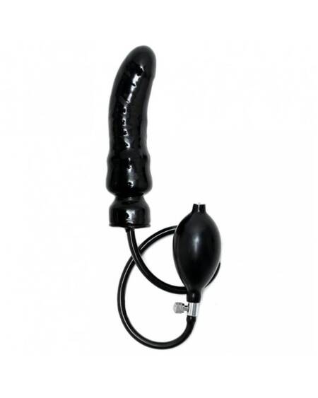Dildo Inflable Látex Negro