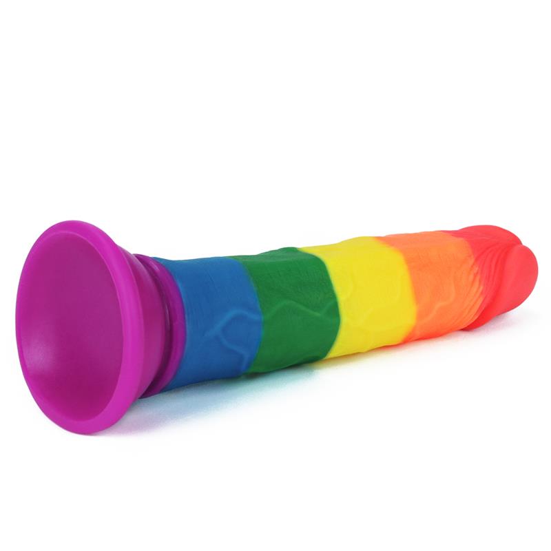 Dildo Prider 7 Silicona Líquida LGBT - Imagen 2