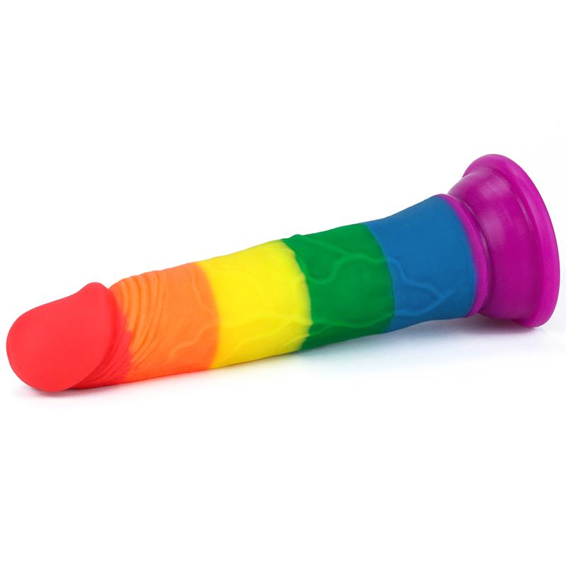 Dildo Prider 7 Silicona Líquida LGBT - Imagen 3