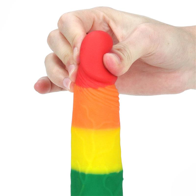 Dildo Prider 7 Silicona Líquida LGBT - Imagen 5