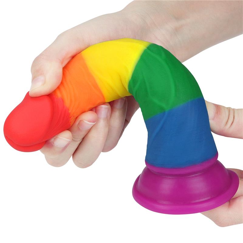 Dildo Prider 7 Silicona Líquida LGBT - Imagen 7