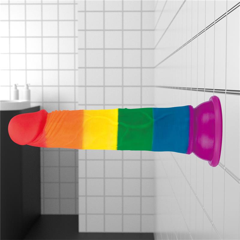 Dildo Prider 7 Silicona Líquida LGBT - Imagen 8