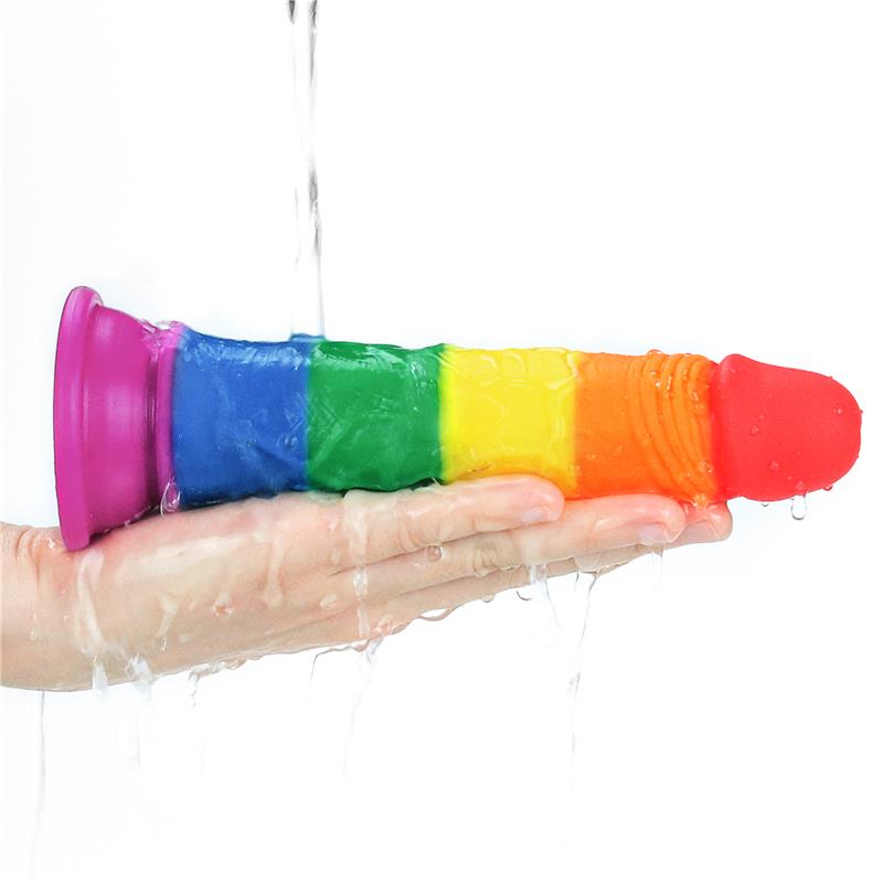 Dildo Prider 7 Silicona Líquida LGBT - Imagen 9