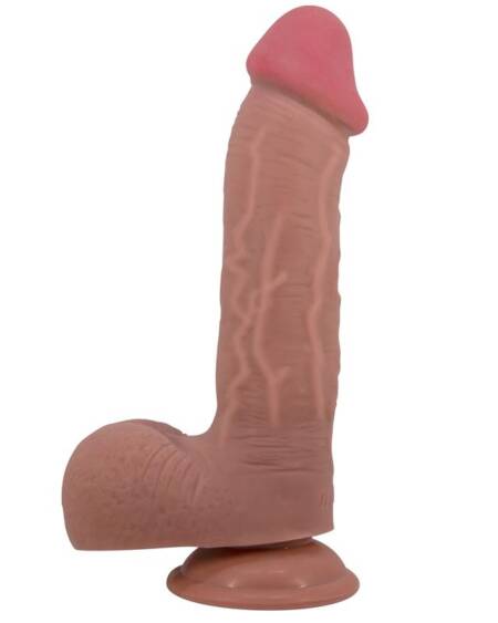 Dildo Realista con con Piel Retractil 9,2