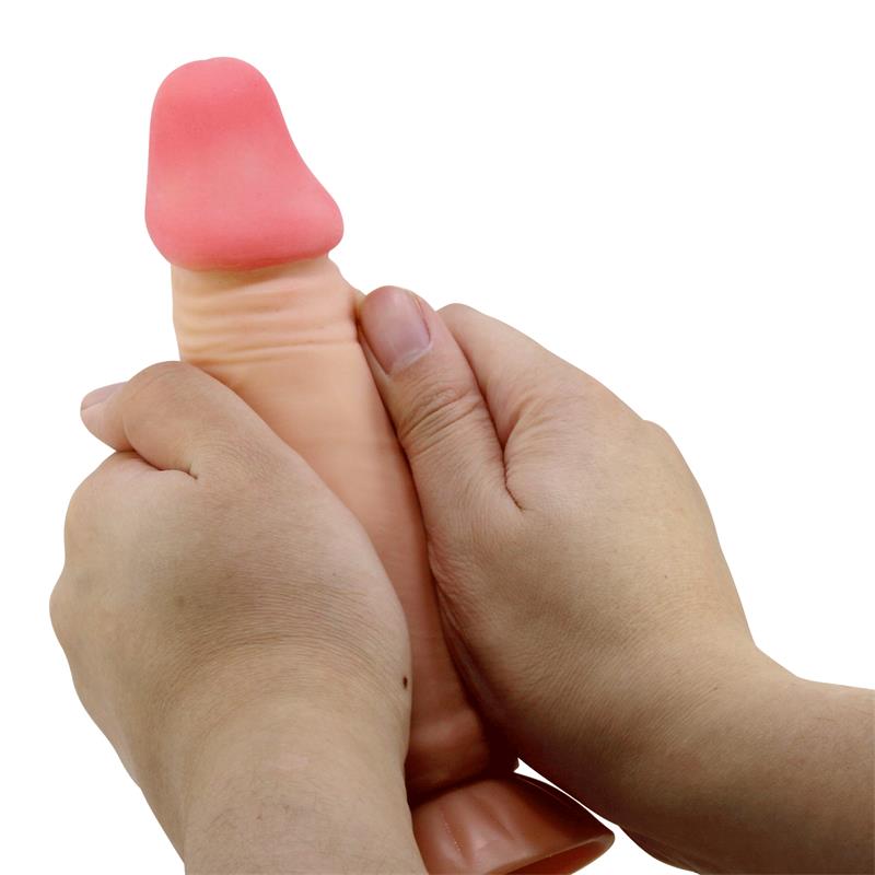 Dildo Realista con Piel Deslizante Retractil 19.4 cm - Imagen 7