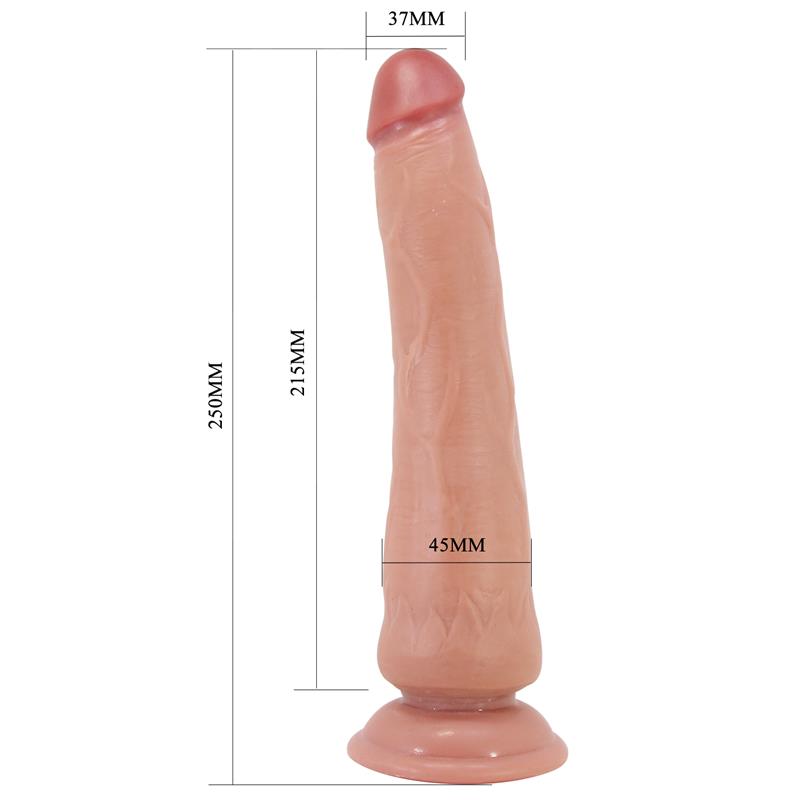 Dildo Realista con Piel Deslizante Retractil 25 cm - Imagen 5