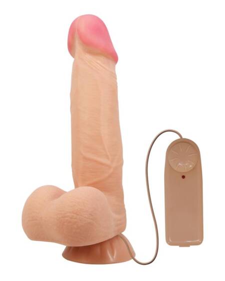 Dildo Realista Doble Densidad Piel Deslizante Retractil