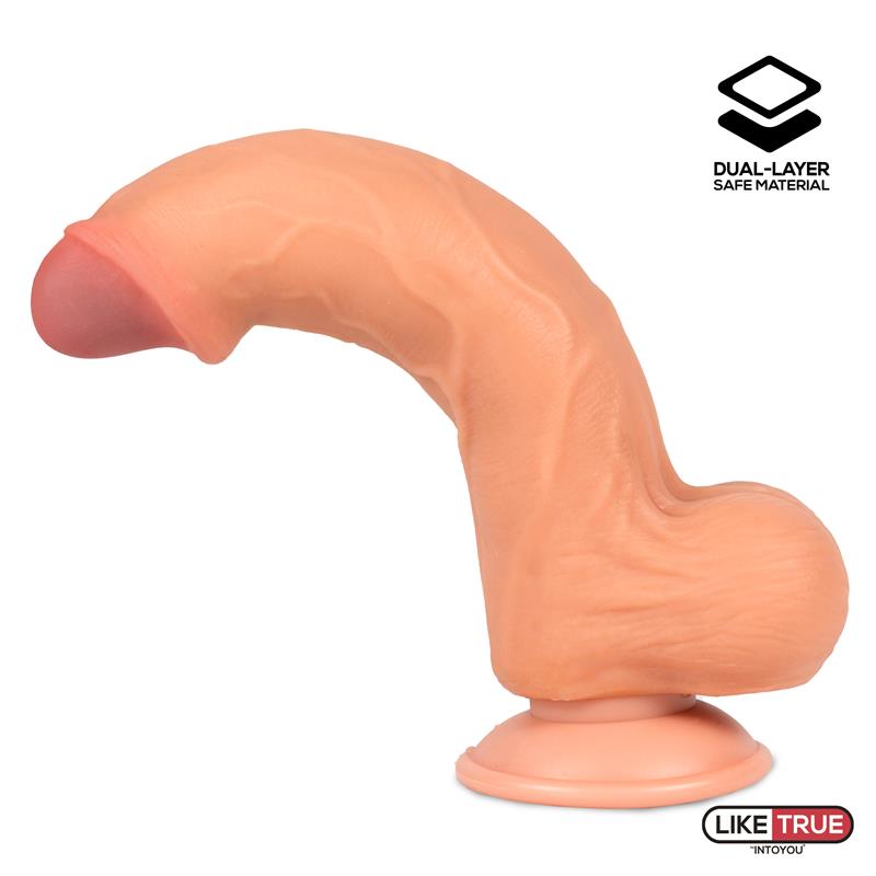 Dildo Realista Dual Layer Retractil 8.7 - Imagen 5