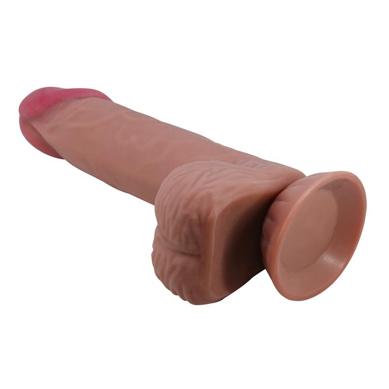 Dildo Realista Piel Deslizante Retractil 20.6 cm - Imagen 4