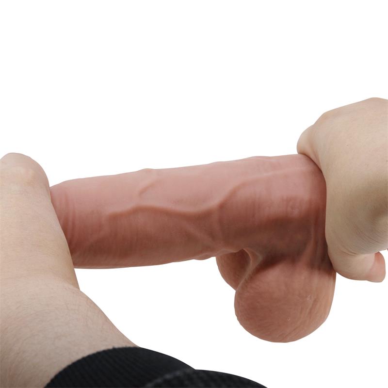 Dildo Realista Piel Deslizante Retractil 21.8 cm - Imagen 8