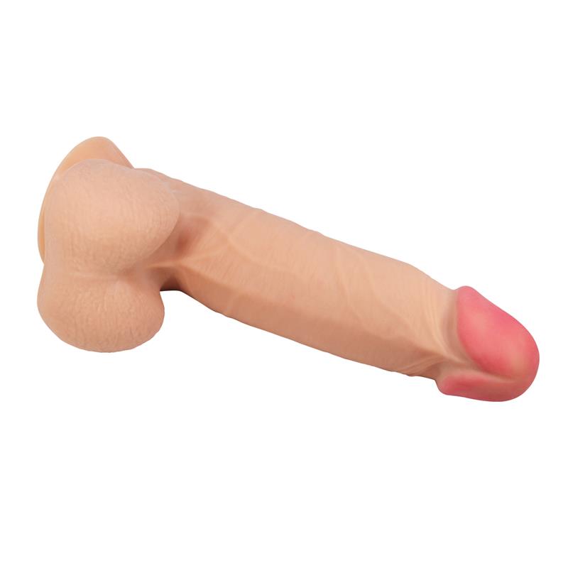 Dildo Realista Piel Deslizante Retractil 21.8 cm - Imagen 4
