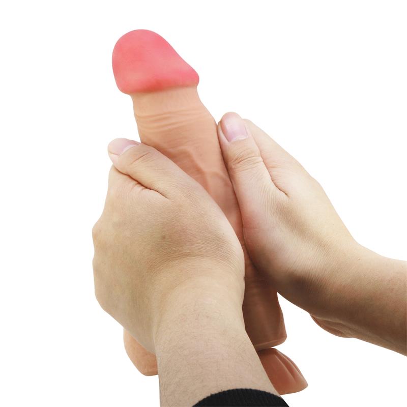 Dildo Realista Piel Deslizante Retractil 21.8 cm - Imagen 7