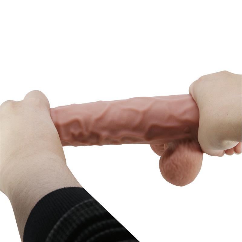 Dildo Realista Piel Deslizante Retractil 24 cm - Imagen 8