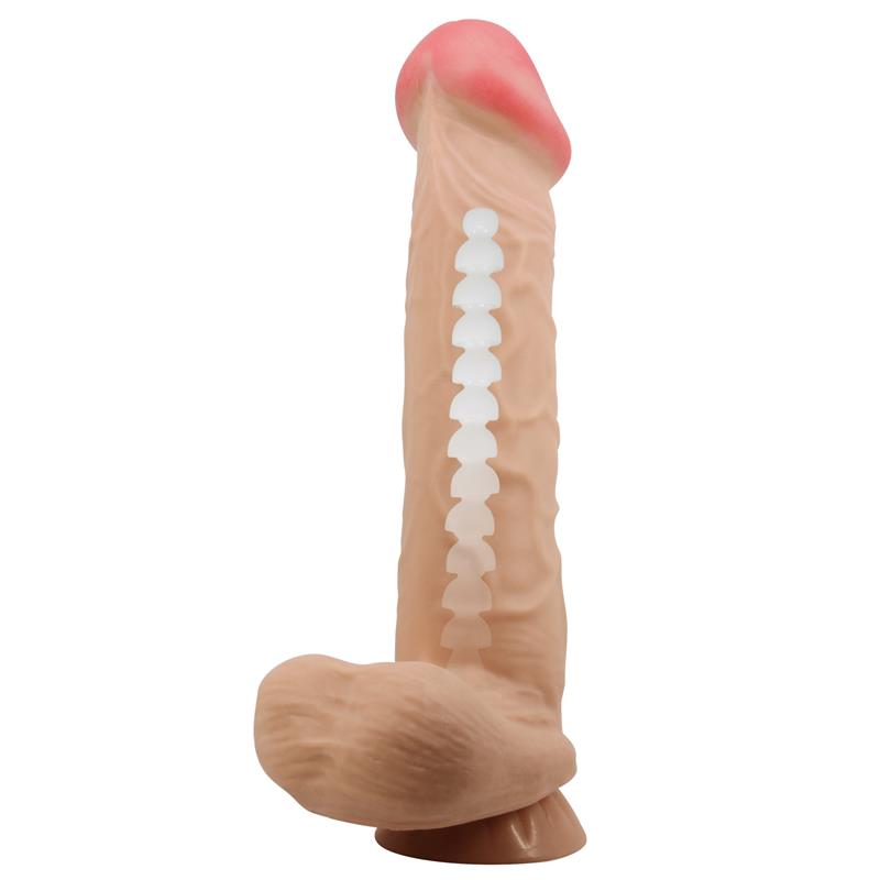 Dildo Realista Piel Deslizante Retractil 26 cm - Imagen 2