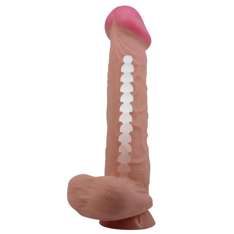 Dildo Realista Piel Deslizante Retractil 26 cm - Imagen 2