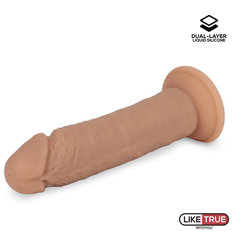 Dildo Realista Silicona Líquida Dual Layer 8.5 - Imagen 3