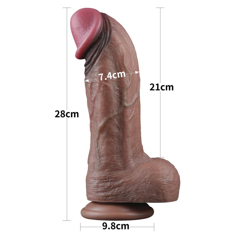 Dildo Silicona Dual Layered XXL 11 - Imagen 11