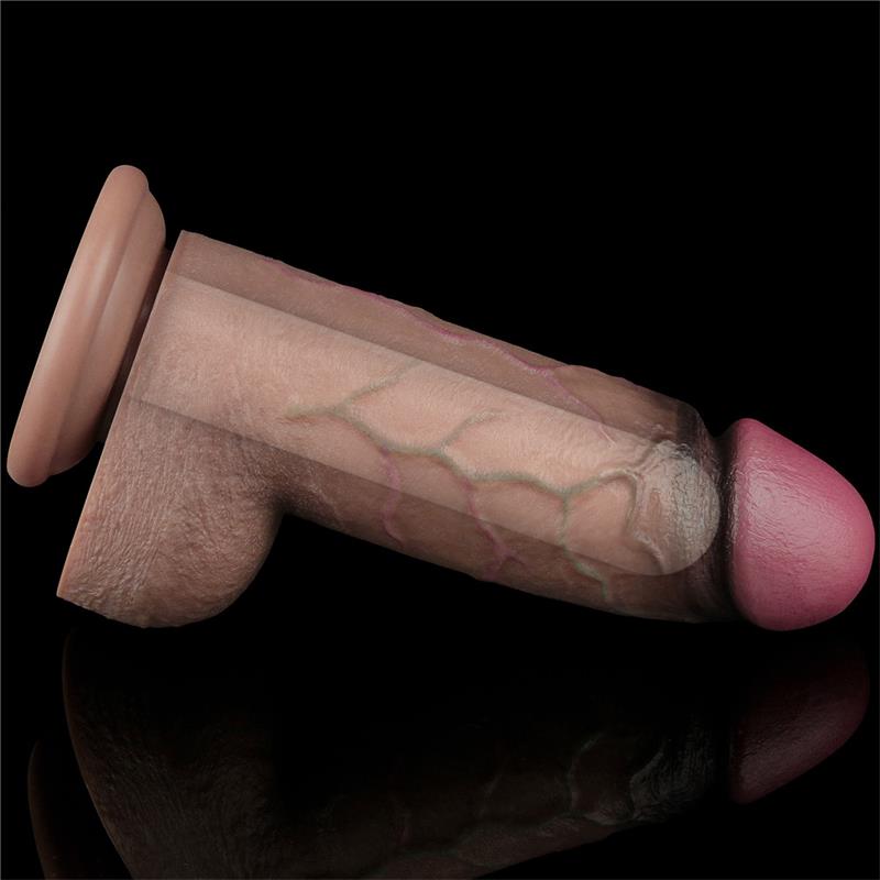 Dildo Silicona Dual Layered XXL 9.5 - Imagen 3