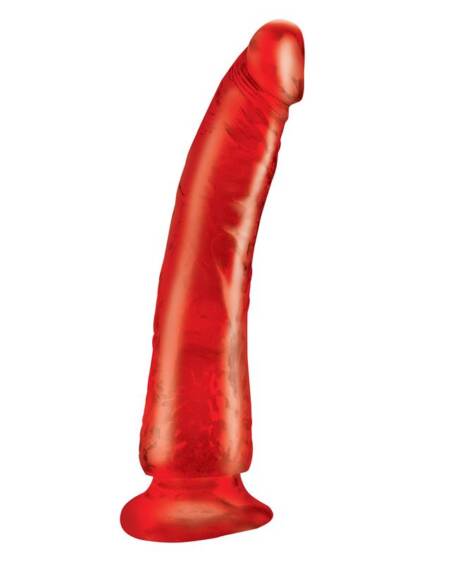 Dildo Slim 17,78 cm Rojo