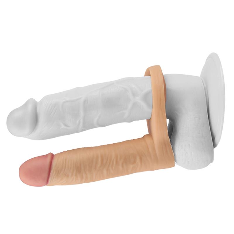 Dildo The Ultra Soft Double 5.8 Natural - Imagen 4