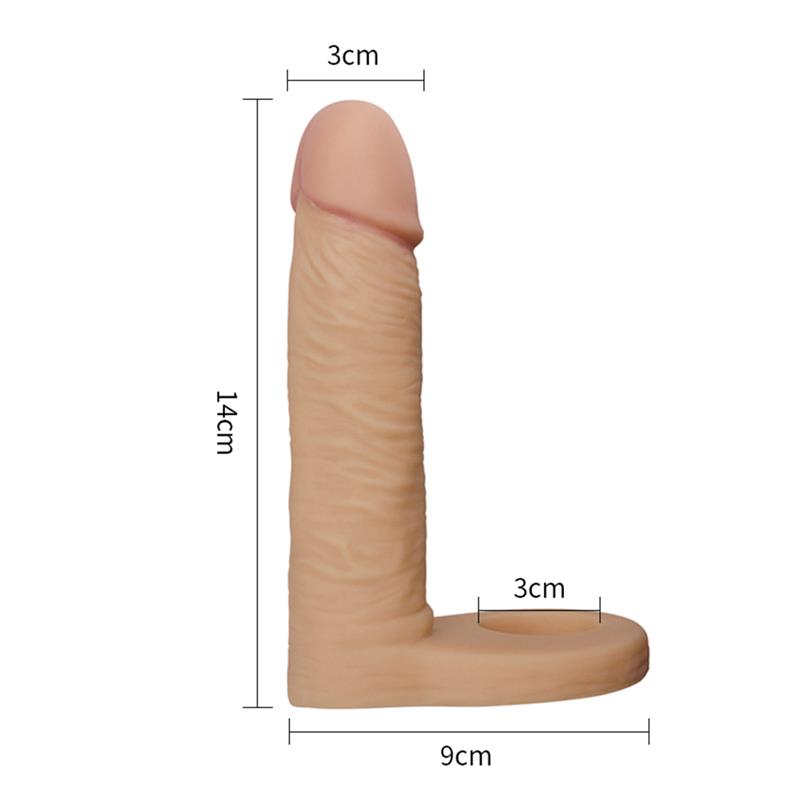 Dildo The Ultra Soft Double 5.8 Natural - Imagen 6