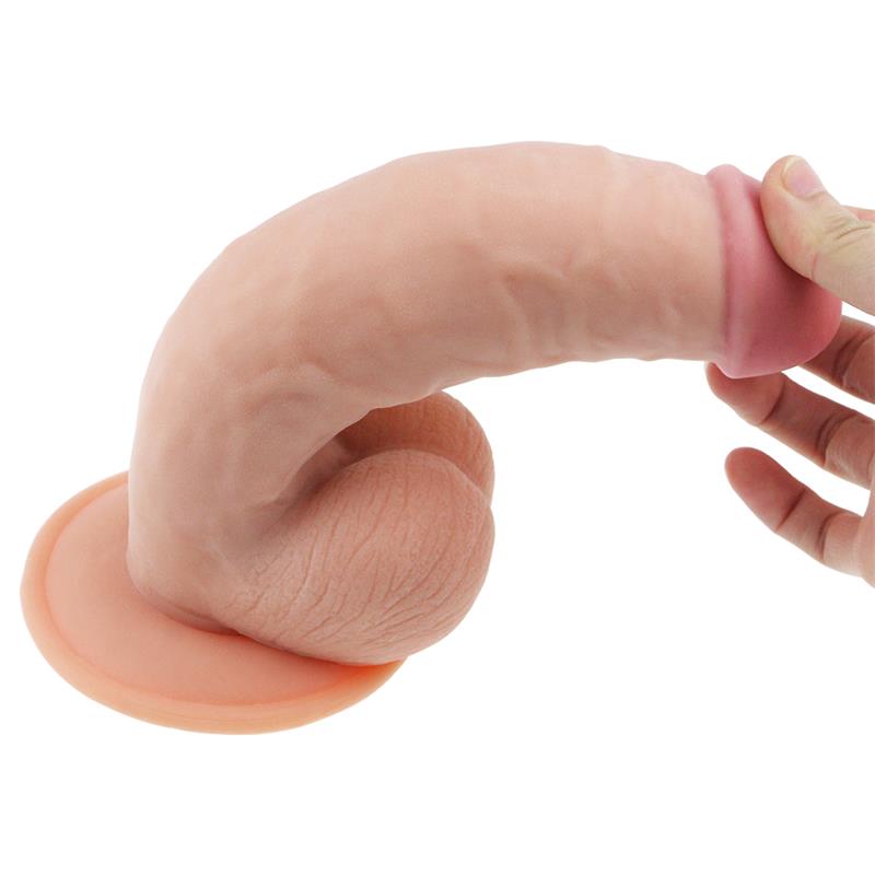 Dildo The Ultra Soft Dude 8.5 Natural - Imagen 4