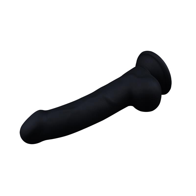 Dildo Trooper 8 Silicona Líquida Negro - Imagen 2
