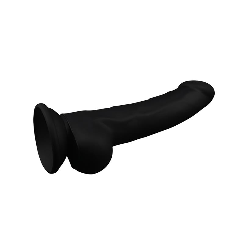 Dildo Trooper 8 Silicona Líquida Negro - Imagen 3