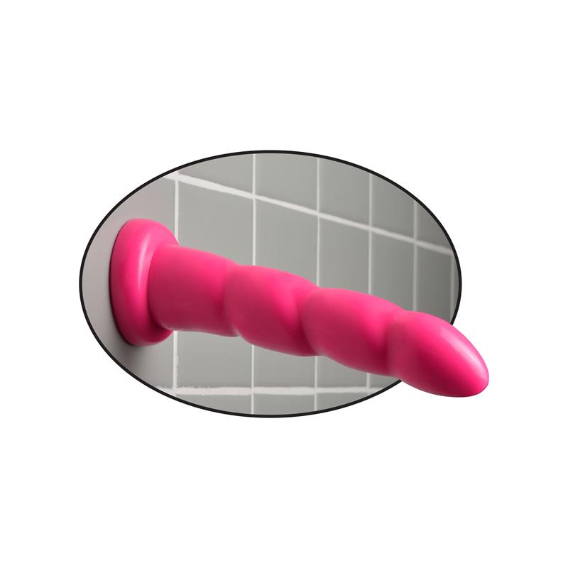 Dildo Twister 15,2 cm Rosa - Imagen 2