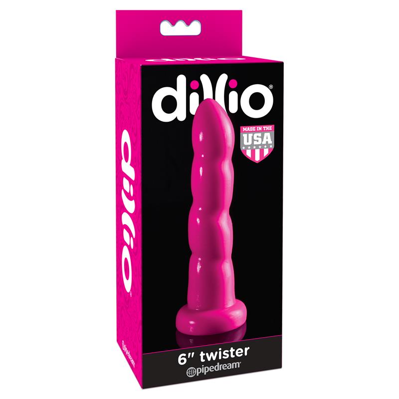 Dildo Twister 15,2 cm Rosa - Imagen 4