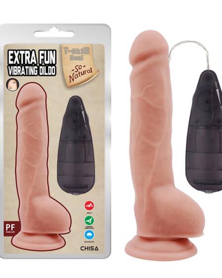 Dildo Vibrador Realista Extra Fun 9.2
